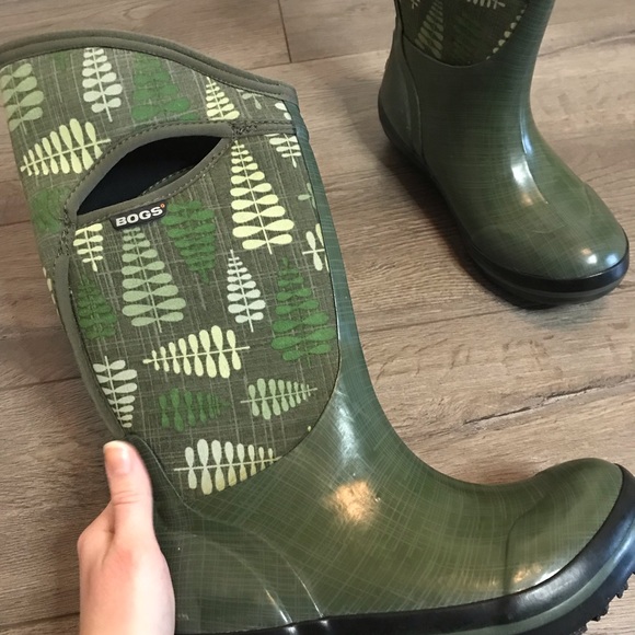 Bogs Plimsol Tall Fern Green Waterproof Boot - Picture 7 of 7